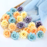 20PCS Multi-layer Artificial Hydrangea Macrophylla Flower Head S