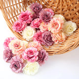 20PCS Multi-layer Artificial Hydrangea Macrophylla Flower Head S