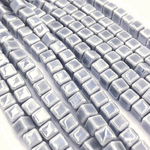 20PCS 6MM 8MM Ceramic Spacer Loose Beads For Jewelry Making