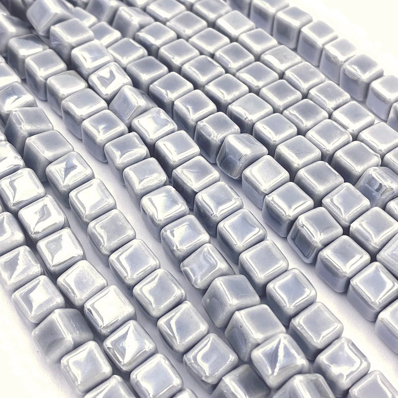 20PCS 6MM 8MM Ceramic Spacer Loose Beads For Jewelry Making