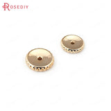 20PCS 6x1.5MM 7.5MM 9x2MM 9.5MM Brass Spacer Beads DIY Jewelry