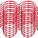 20PCS 7 Knots Red String Bracelet Couple Protection Good Luck Amulet Success