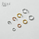 20PCS 925 Sterling Silver Jump Rings & Split Rings DIY Jewelry Making