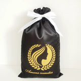 20PCS Satin Gift Bag Jewelry Packaging Silk Drawstring Pouch in Various Colors