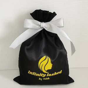 20PCS Satin Gift Bag Jewelry Packaging Silk Drawstring Pouch in Various Colors