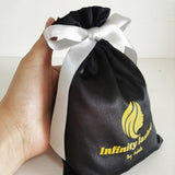 20PCS Satin Gift Bag Jewelry Packaging Silk Drawstring Pouch in Various Colors
