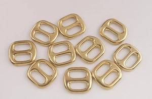 20PCS Brass Bag Strap Buckles - Accessories