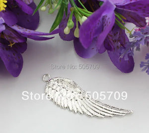 20PCS Angel Wing Metal Charm Pendants A15894SSP