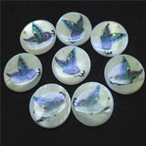 20PCS Butterfly Pendants 25MM Mother Of Pearl Shell DIY Jewelry Beads