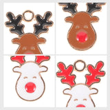 20PCS Christmas Jewelry Making Charms Alloy DIY Pendant Decor Christmas Bracelet