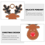 20PCS Christmas Jewelry Making Charms Alloy DIY Pendant Decor Christmas Bracelet