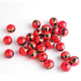 20PCS Christmas 20MM Wooden Beads DIY Crafts Bracelet Jewelry Making