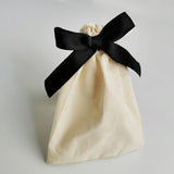 20PCS Cotton Gift Bag Drawstring Pouch Wedding Party Storage Logo Print