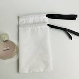 20PCS Cotton Gift Bag Drawstring Pouch Wedding Party Storage Logo Print
