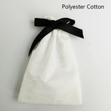 20PCS Cotton Gift Bag Drawstring Pouch Wedding Party Storage Logo Print