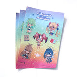 20PCS Waterproof Cartoon Anime Vinyl Stickers Book Decoration