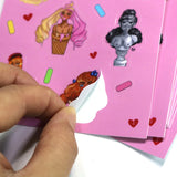 20PCS Waterproof Cartoon Anime Vinyl Stickers Book Decoration