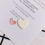 20PCS Colorful Acrylic Heart Patch for DIY Hairpin Earrings