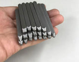 20PCS Jewelry Stamp Steel Punch Tool for Beading & Jewellery Making Metal Stamps
