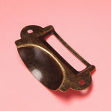 20PCS Antique Bronze Drawer Label Pull Cabinet Handle