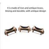 20PCS Antique Bronze Drawer Label Pull Cabinet Handle