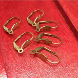 20PCS 316L Stainless Steel Earring Hooks Leverback Earwire Findings