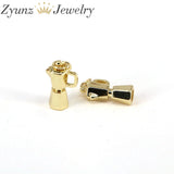 20PCS 3D Coffee Cup Metal Charms for Jewelry Making