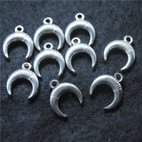 20PCS Hot 304 Stainless Steel Pendants 15X11MM for Bracelet Making DIY