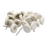 20PCS Jewelry Polishing Brush Wool Felt Grinding Head Buffing Wheel