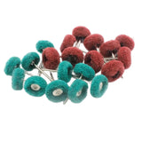 20PCS Jewelry Polishing Brush Wool Felt Grinding Head Buffing Wheel