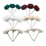 20PCS Jewelry Polishing Brush Wool Felt Grinding Head Buffing Wheel