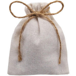20PCS Linen Jute Bag Jewelry Pouch Gift Storage Drawstring Bags