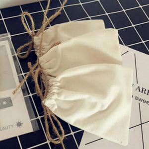 20PCS Linen Jute Bag Jewelry Pouch Gift Storage Drawstring Bags