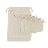 20PCS Linen Pouch Jewelry Packaging Bag Makeup Wedding Candy Gift Bags