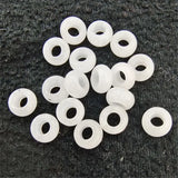 20PCS Loose Gemstone Beads Big Hole for Women's Bracelets 4X10MM Inner Hole 5MM