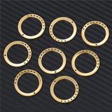 20PCS/Lot Vintage Brass Circle Charms Pendants For DIY Jewelry Making