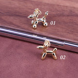 20PCS Metal Balloon Dog Charms DIY Jewelry Making Findings