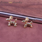 20PCS Metal Balloon Dog Charms DIY Jewelry Making Findings