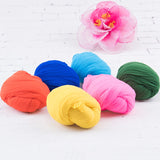 20PCS Multicolor Nylon Stocking Flowers Material for DIY Flower Crafts