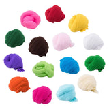 20PCS Multicolor Nylon Stocking Flowers Material DIY Flower Crafts