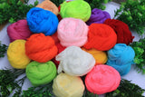 20PCS Multicolor Nylon Stocking Flowers Material for DIY Flower Crafts