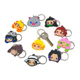 20PCS PVC Anime Figure Keychain Fans Souvenir Cartoon Kid Toy Birthday Gift