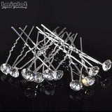 20PCS Crystal Rhinestone Hair Pins Wedding Bridal Hairpin Hair Clip