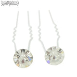 20PCS Crystal Rhinestone Hair Pins Wedding Bridal Hairpin Hair Clip