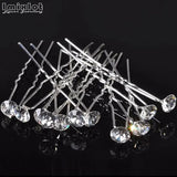 20PCS Crystal Rhinestone Hair Pins Wedding Bridal Hairpin Hair Clip