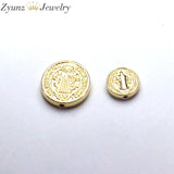 20PCS Saint Benedict Spacer Beads San Benito Metal Spacer Jewelry Findings