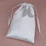 20PCS Satin Drawstring Bags for Hair Silk Jewelry Gift Shoe Storage