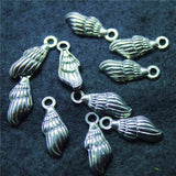 20PCS Stainless Steel Sea Shell Pendants 22X9MM for DIY Jewelry Designs