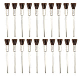 20PCS Steel Copper Wire Brush Set for Jewelry Polis
