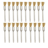 20PCS Steel Copper Wire Brush Set for Jewelry Polis
